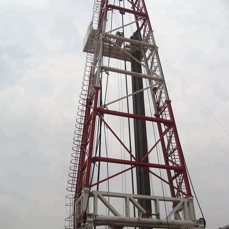 Нефтяное месторождение ZJ 40 нефтяная скважина грузовик монтируется буровая установка для продажи