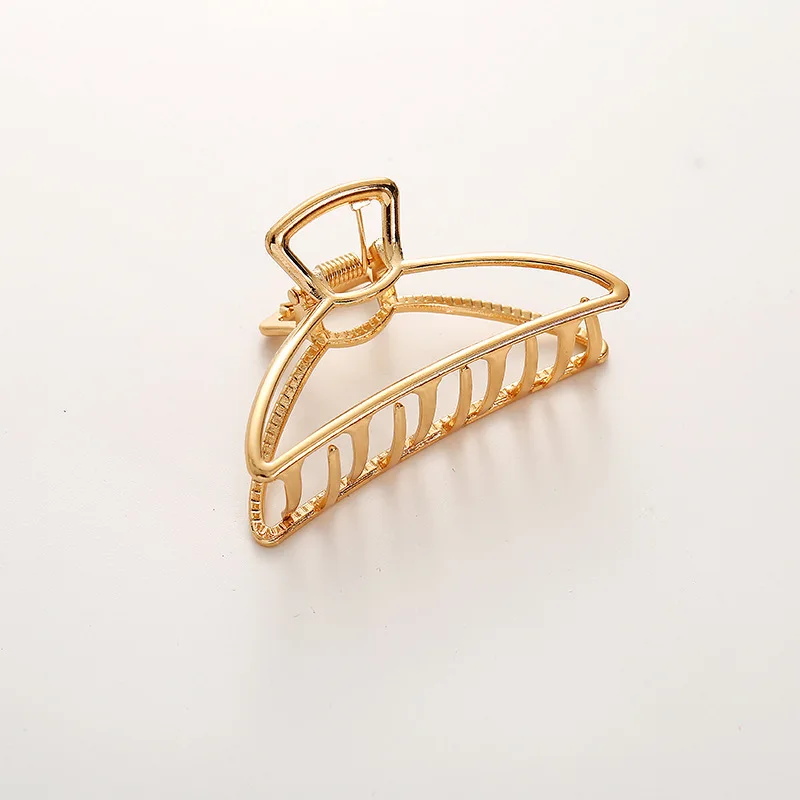  New Fashion Shark Shape hairgrips hair claw jewelry vintage alloy metal Large Hair Claw Clip For