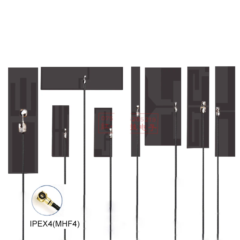 IPEX4 MHF4 Wi-Fi antenna2.4G 5,8G dual Band FPC гибкая антенна внутренняя Wi-Fi BT всенаправленный с высоким коэффициентом усиления палка-up