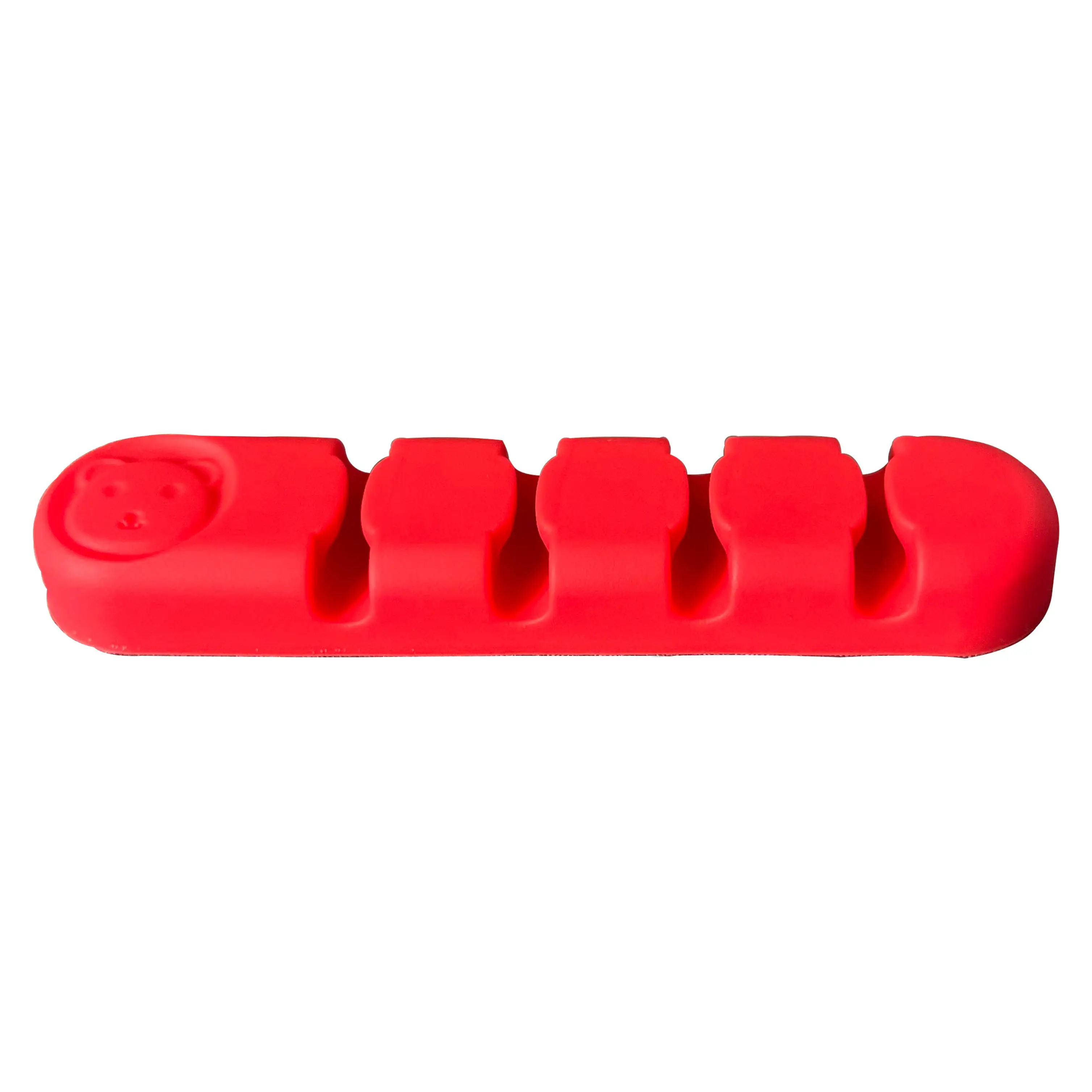 Hot Selling Long Flexible Desk Cable Organizer Silicone Clips Cable Holder