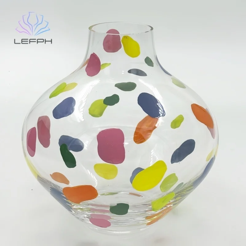 Стеклянные чайные чашки с рисунком