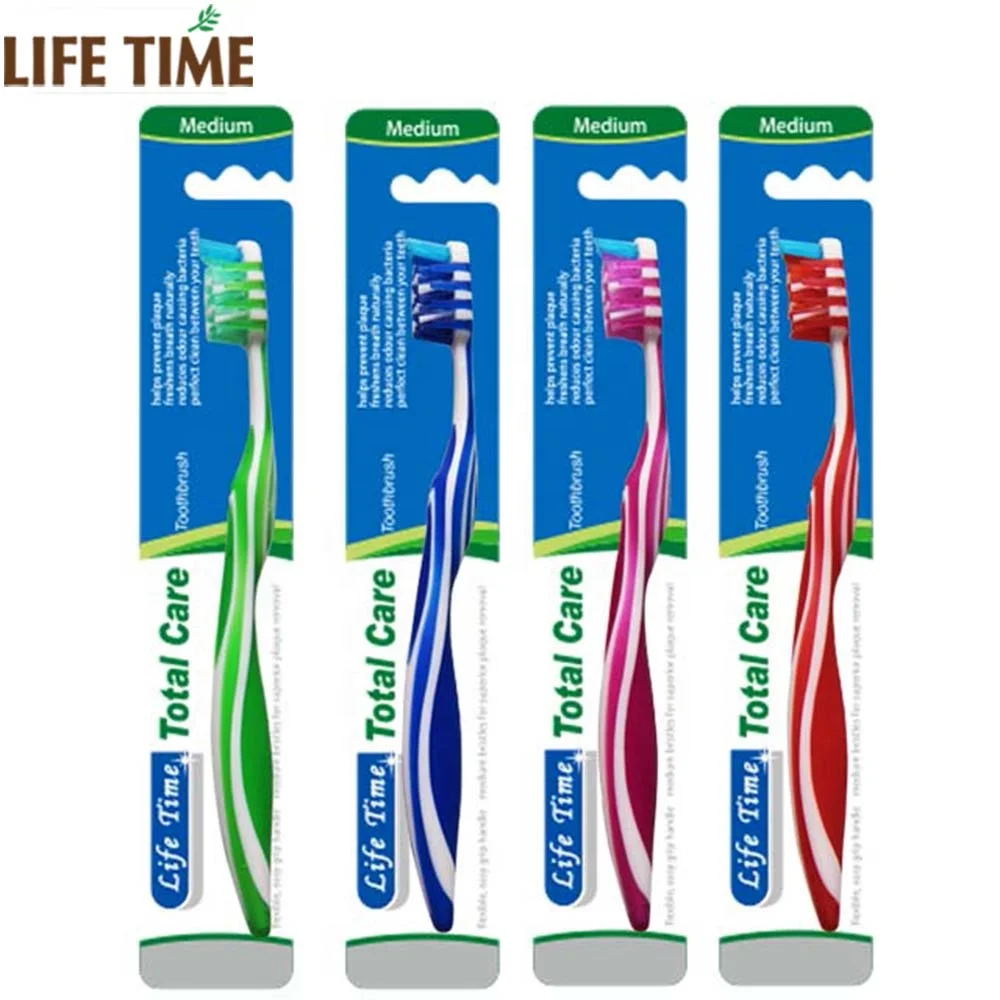 China toothbrush factory free sample premium high quality tooth brush with tongue cleaner and gum massage