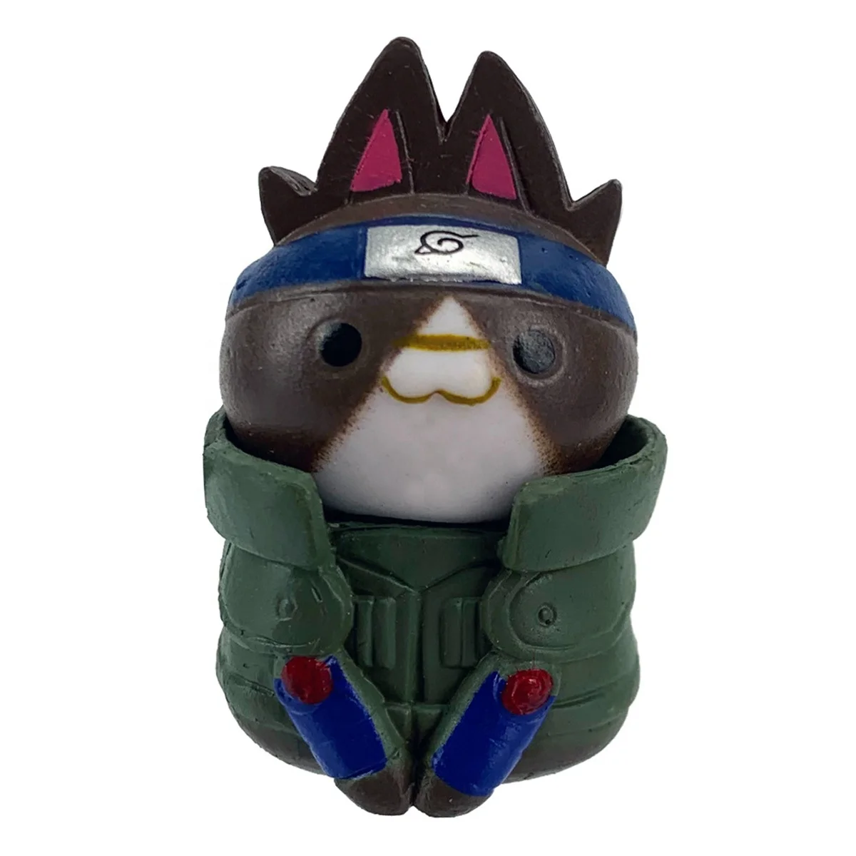 6cm Narutoes Cat Kawaii Mini Q Version PVC Model Doll Cartoon Toys For Children Gaara Animation Anime action figures