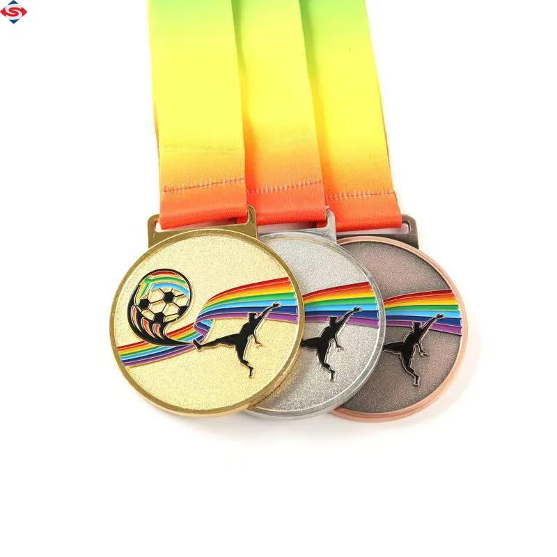 Customized Logo 3d Laser Engraved Zinc Alloy Roller Skate Medals For Sports