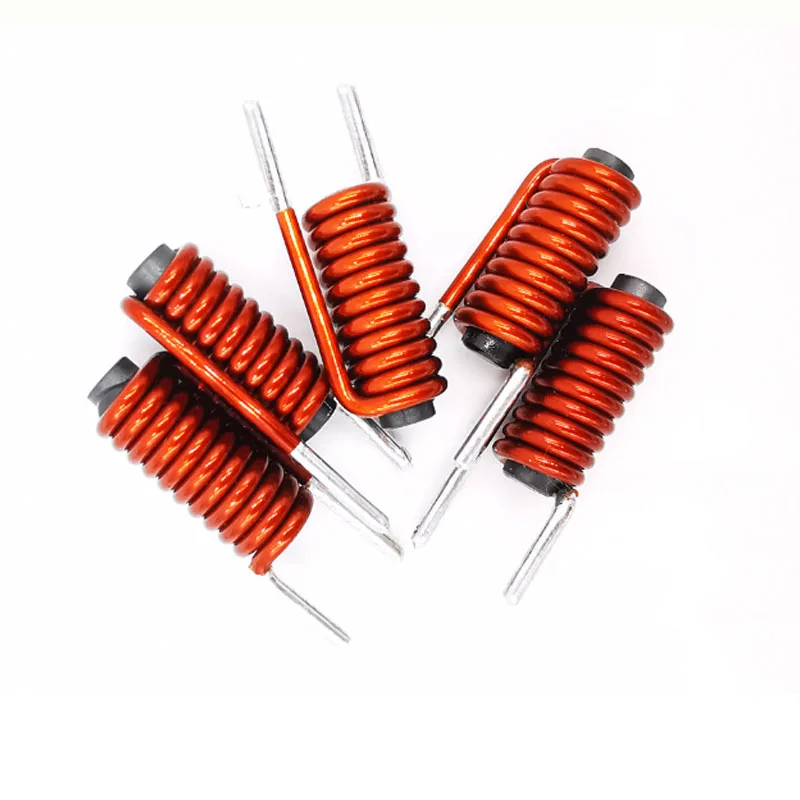 High saturation current magnet bar choke coil ferrite rod core inductor for switching regulators