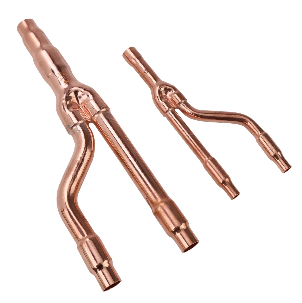 Hailiang branch pipe air condition and refrigeration spare parts refnet y joint for Daikin 22T 33T 72T 73T 75T Air Conditioner
