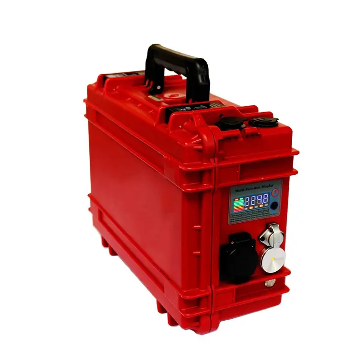 2000W 2Kw Backup Battery Solar Power System Outdoor Off Grid Solar Generator for home use