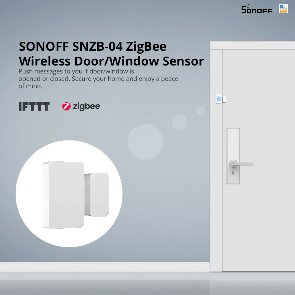  Беспроводной переключатель SONOFF Zigbee Bridge датчик температуры и влажности движения беспроводной окон дверей 3