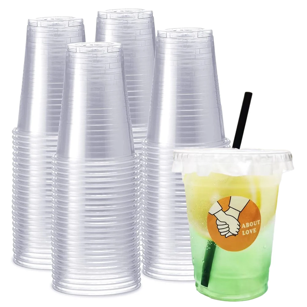 cold drink printing Custom disposable pp food buy plastic coffee packaging yogurt smoothies cup custom  logo factory