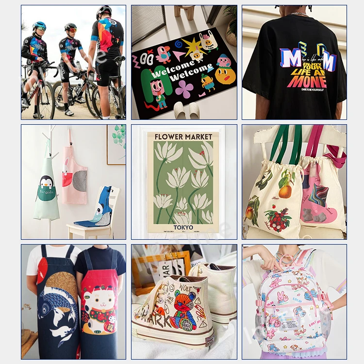 Inktime Dual XP600 Dtf Textile Printer Tshirt Printing Machine Print Tshirt Printer Dtf A3 30cm Printing Machine for t Shirts