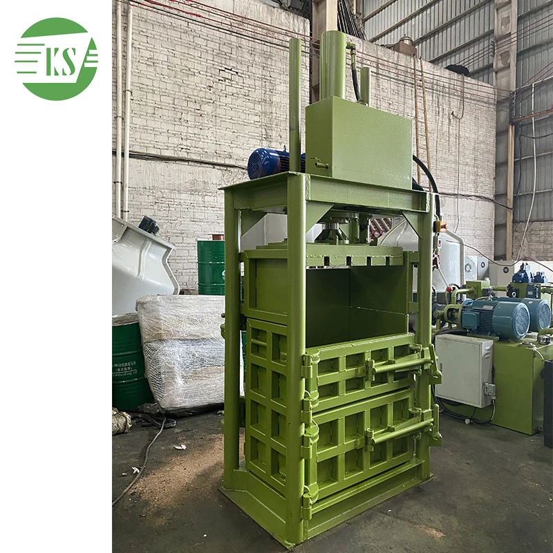 
YJ-350 Horizontal Scrap Baler 2400*1100*1000mm Iron Copper Baler Scrap Metal Steel Baler 