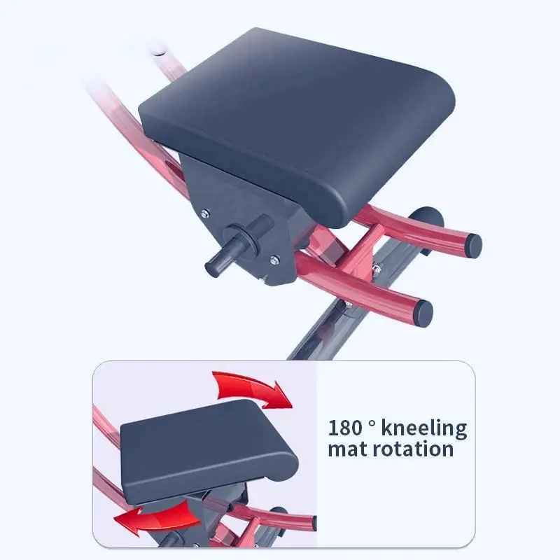 AB coaster machine core strength training equipment  Foldable Fitness Adjustable Ab Cruncher Exercise Equipment for Abdominal