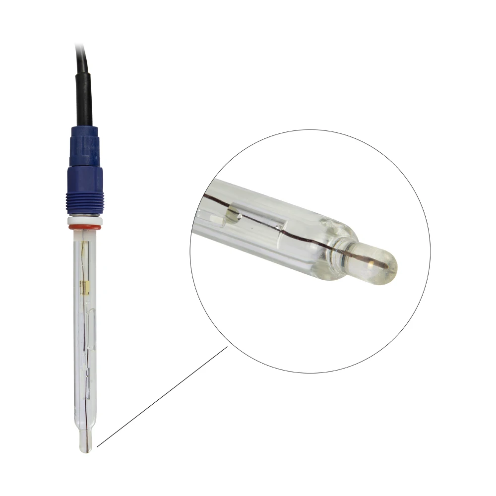 High Temperature Water pH Glass Sensor Probe for Industrial Process
