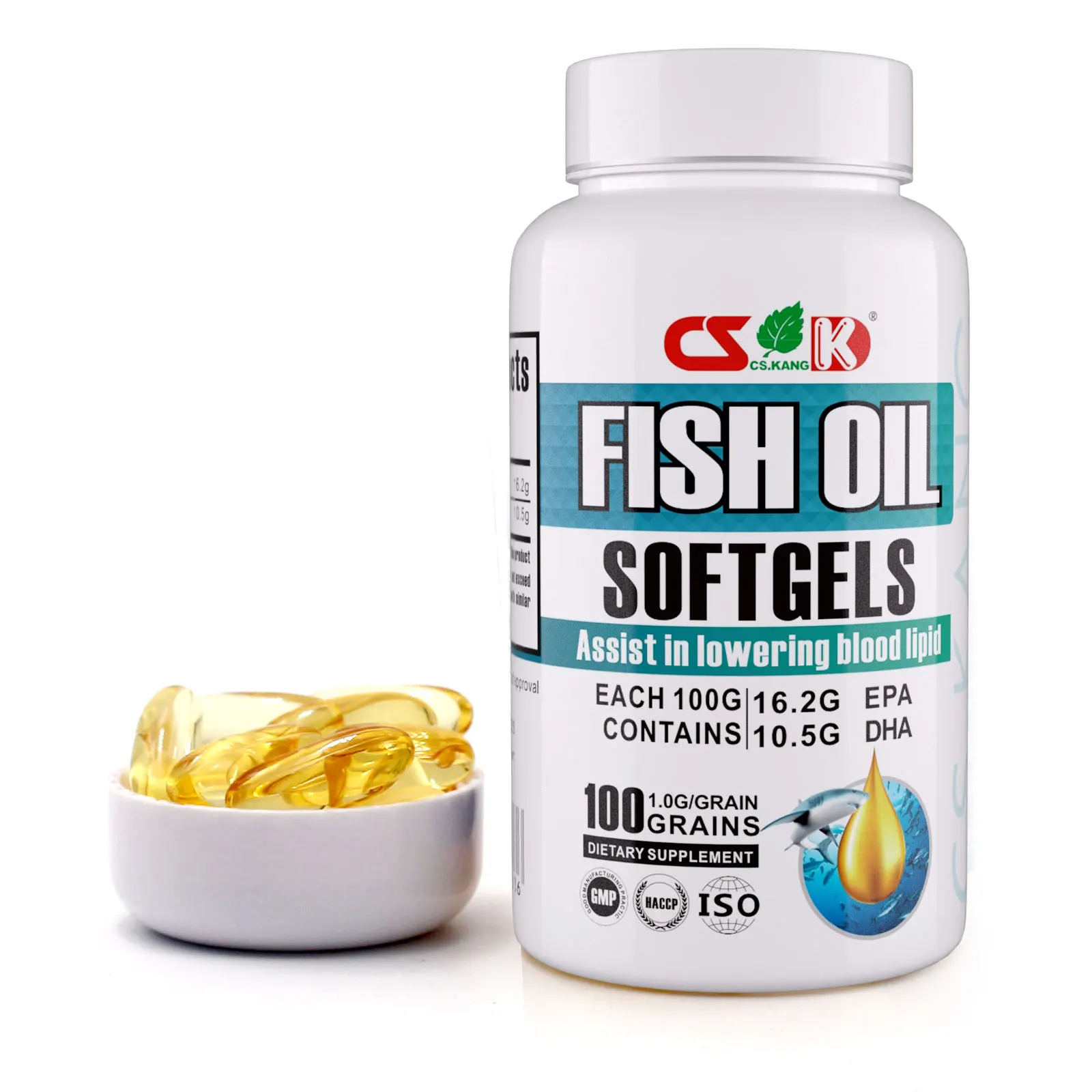 Deep sea Fish Oil Soft Capsule in bulk 75% omega 3 softgels Epa 50% Dha 25% 500mg 1000mg