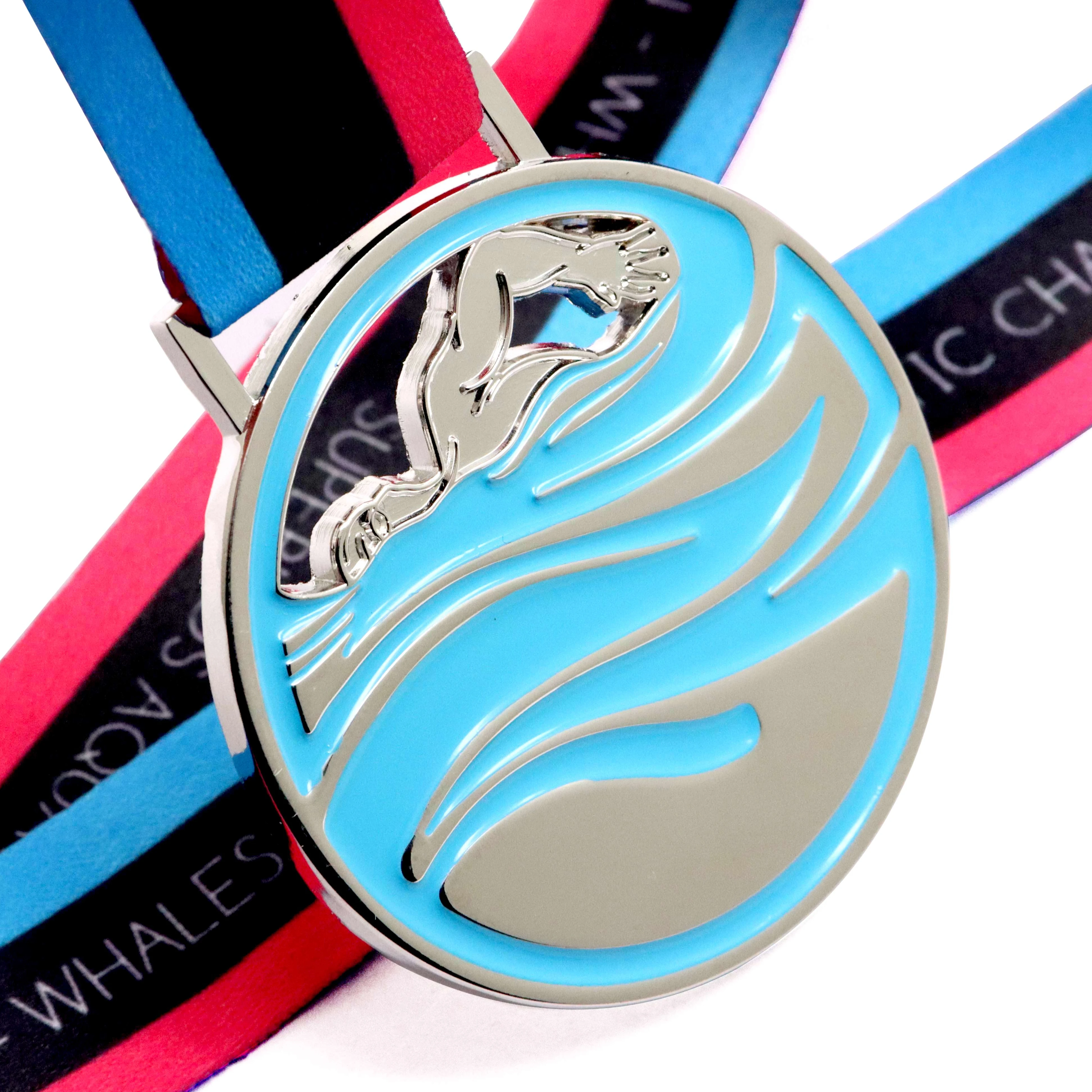 Customized Swimming Cross Country Athletics Metal Sports Medals