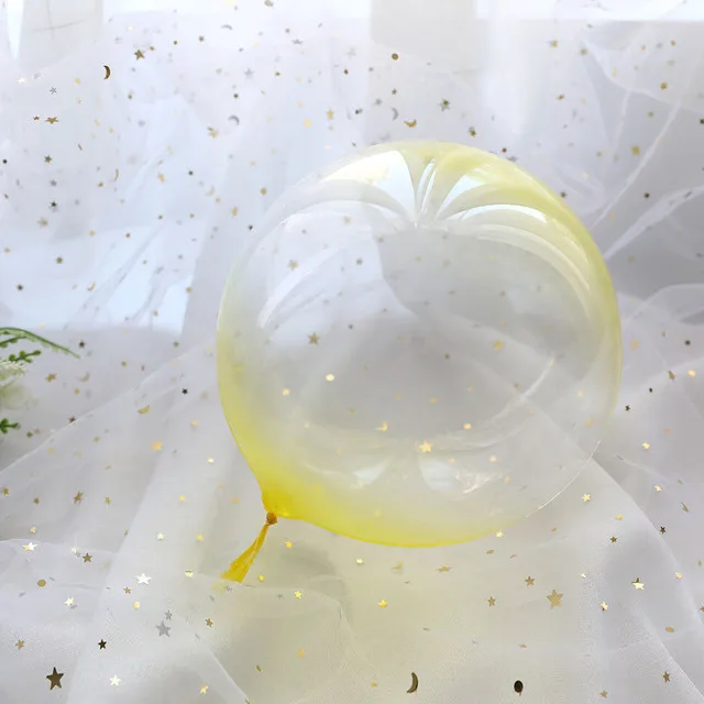 Creative Design Clouds Bobo Ball 18inches Large Transparent Party Decor Bubble Balloon