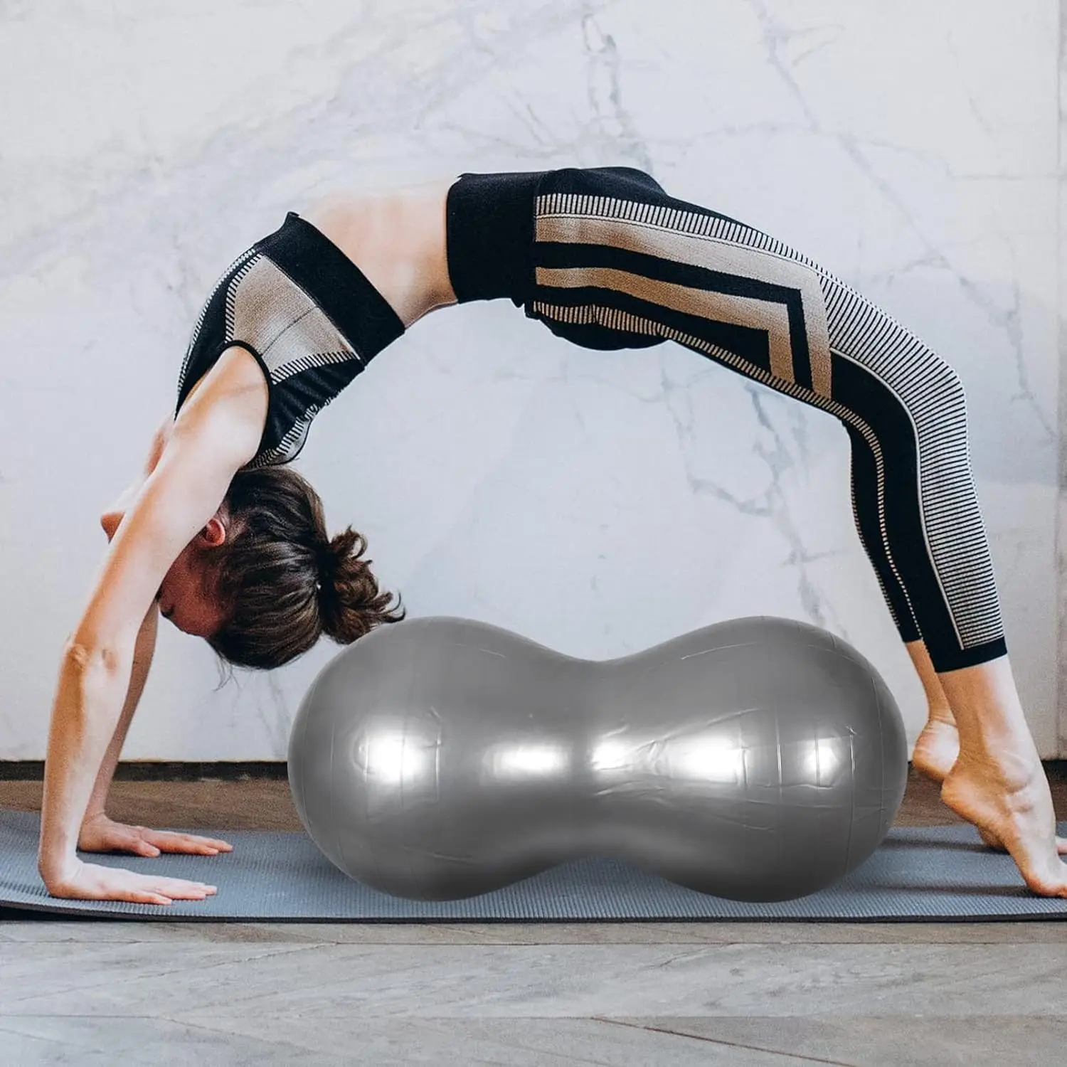 Anti Burst Exercise Ball for Labor Birthing Gym Fitness Kids Sensory Toys Peanut Ball