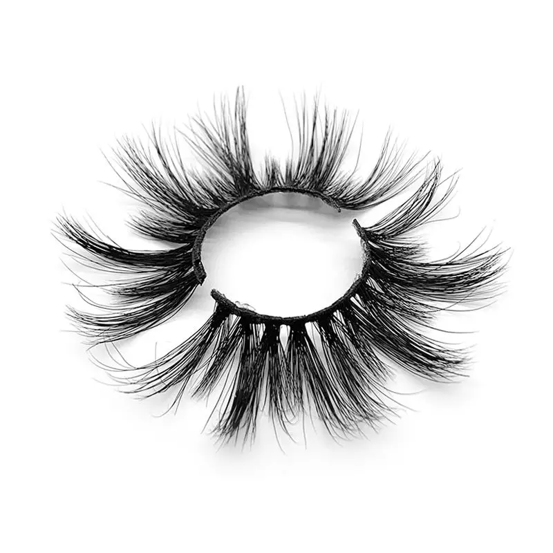 Sy lashes shuying vendor factory handmade 5d eyelashes mink fur100% 25mm 5d mink eyelashes