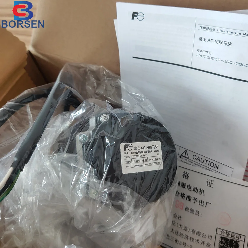  GYB201D5 RC2 оригинальный 99V 200W AC Электрический Серводвигатель