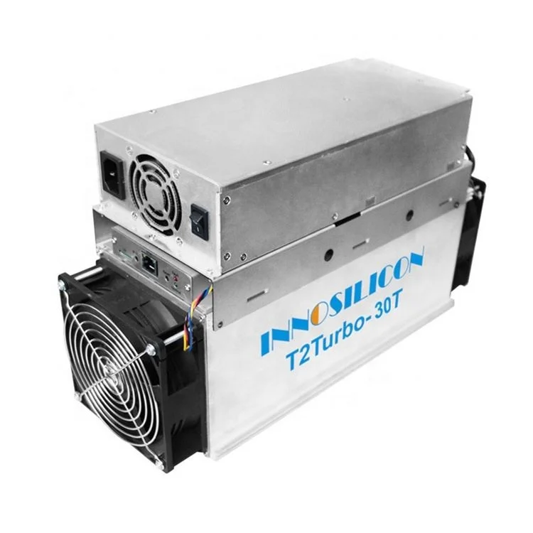hotUsed Innosilicon T2T 30Th Asic Miner for Bitcoin T2TZ T2TH 25T 30T 32T 36T with