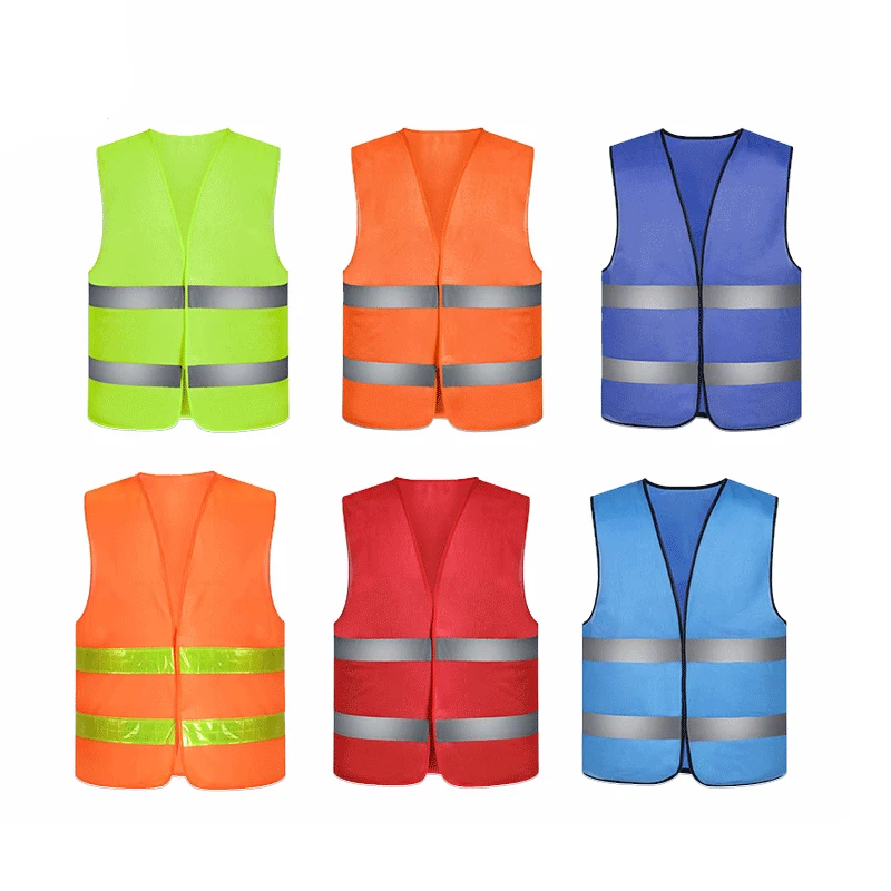 Wholesale PPE Working Clothing Reflective Vest Hi Vis Traffic Reflective Safety Vest Safety Workwear