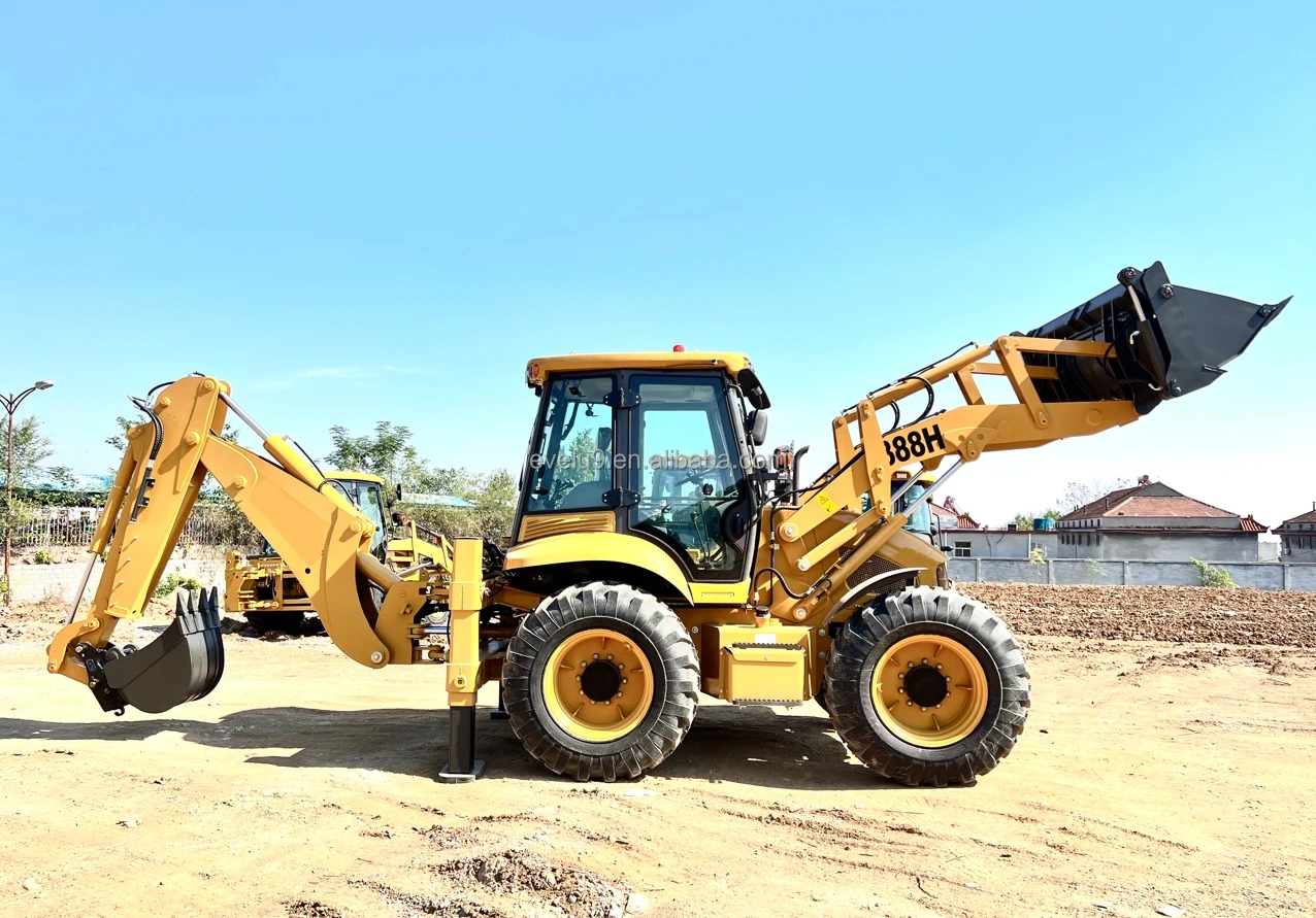 Digger Backhoe loader wheel loader excavator loader