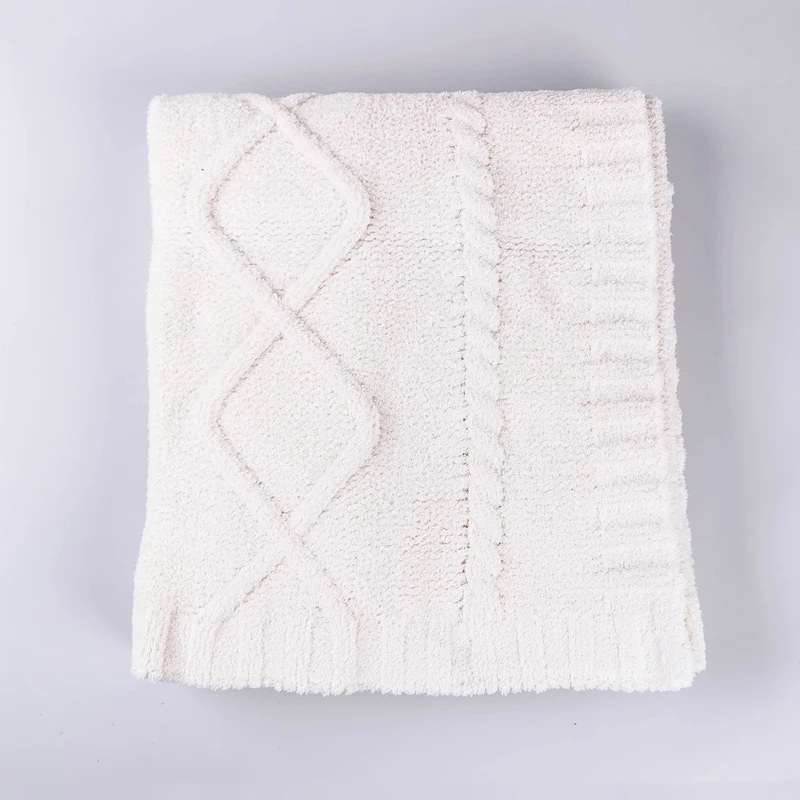  Утяжеленное одеяло cozychic из перьевой пряжи для баскетбола вязаное покрывало роскошное украшение