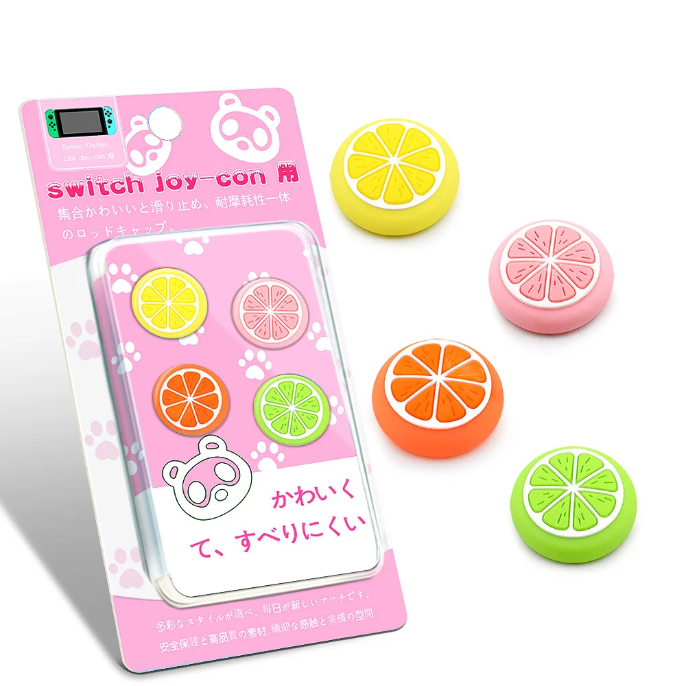 Силиконовые аналоговые колпачки для кнопок для Nintendo Switch And Lite