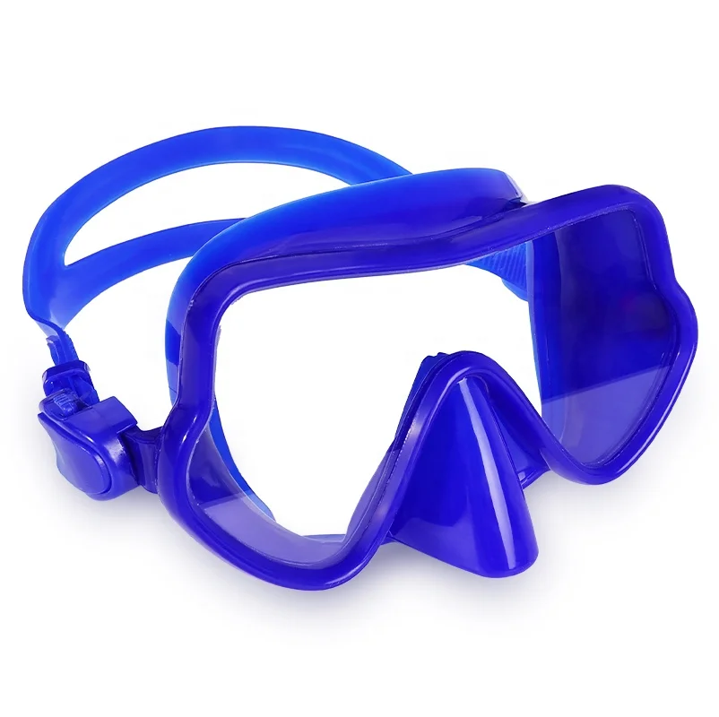 Ultra Low Volume Free Diving Sillicon Mask Fashion Design Recycled Diving Mask Optical Lenses Dive Swim Goggles For Adult/Kids