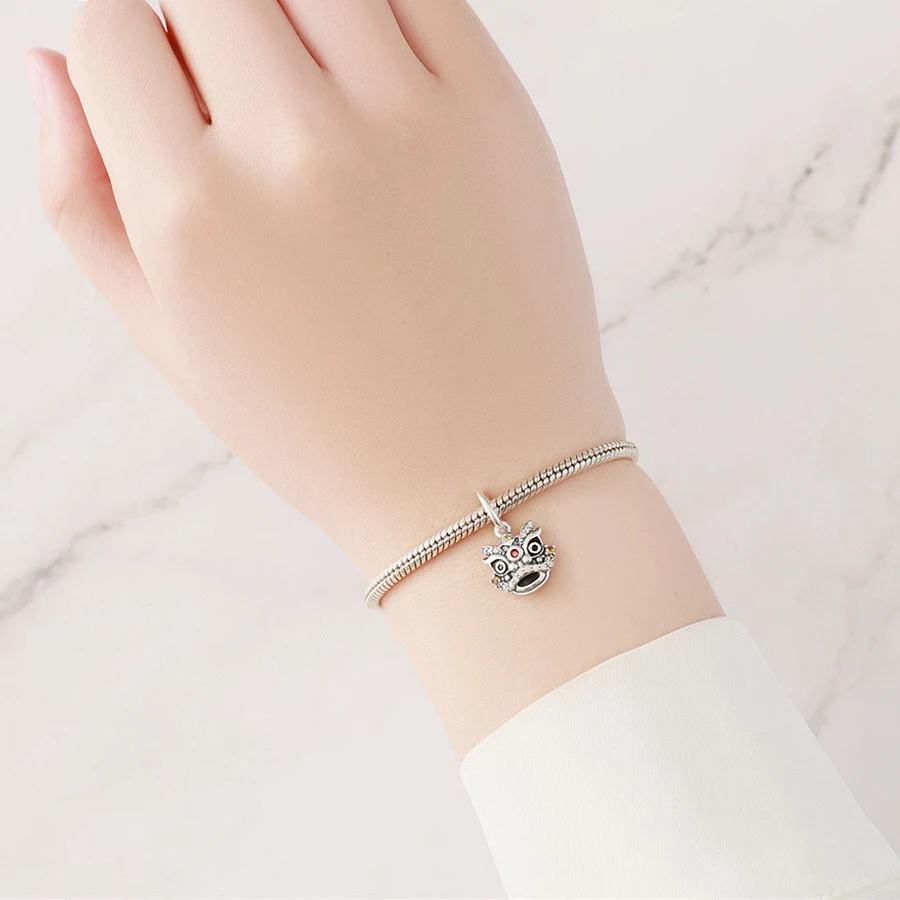 New Arrival High Quality Fine Charm Bracelet Necklace DIY Jewelry Accessories S925 Silver Zircon Beads Pendant Collection