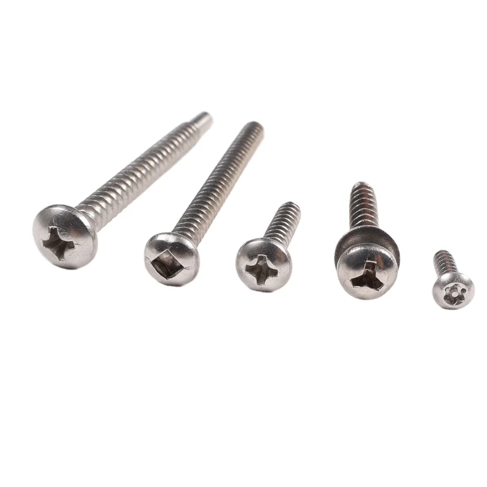 Wholesale #14 Pan Head Phillips 1-1/2 Length Under Head Grade 2 Steel Self Tapping Sheet Metal Screw