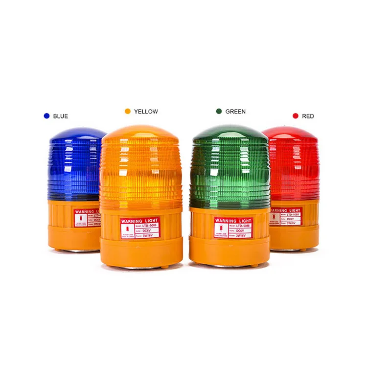 Strobe Magnetic Suction Car Ceiling LED Flash Light Access Control Marine Signal Light Traffic Warnig Lights