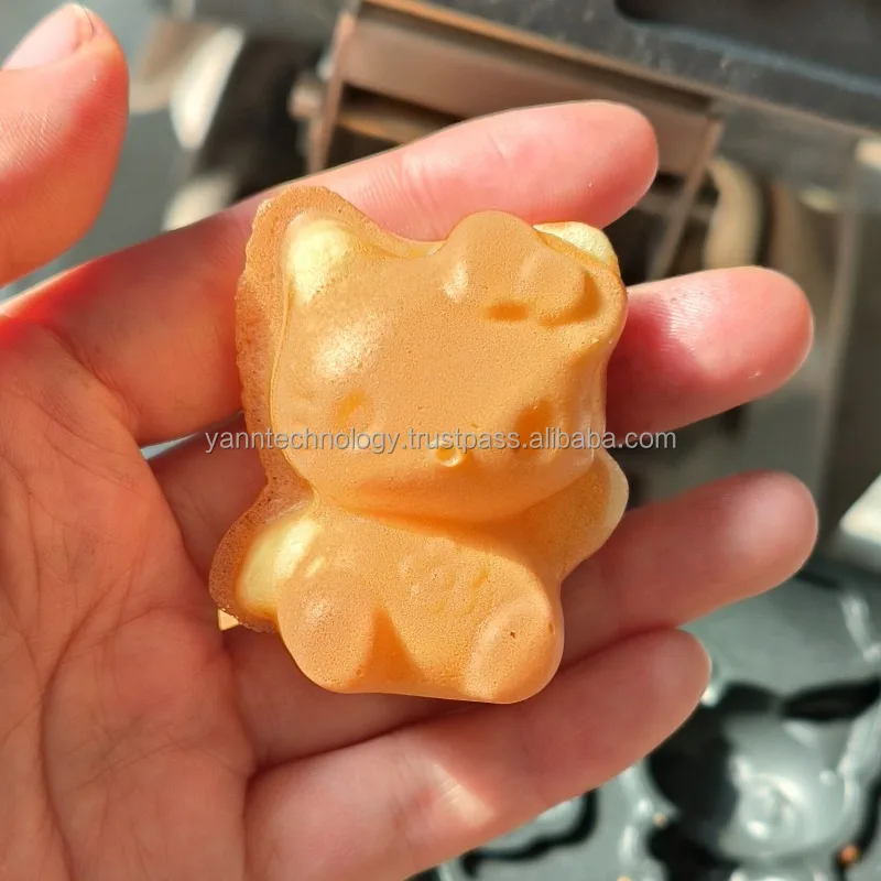 Automatic Korean Walnut Moshi Maker Deli Manjoo Custard Make Fish Mold Delimanjoo Manju Cake Taiyaki emperor puff Machine