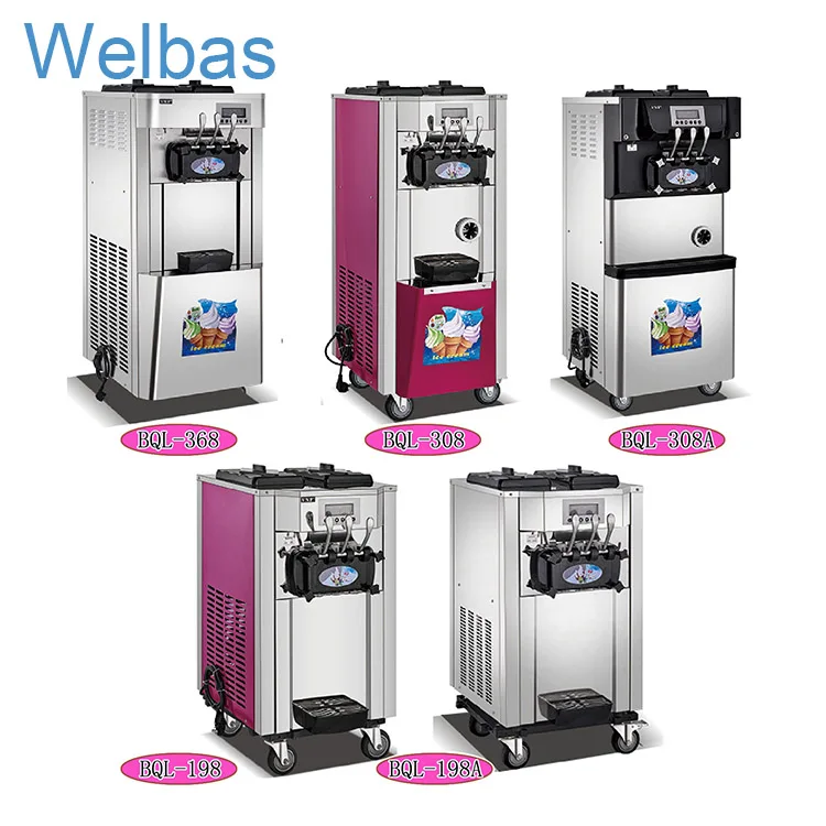 Холодильное оборудование, закусочные машины, машина для производства мороженого, машина для приготовления мягкого мороженого на продажу