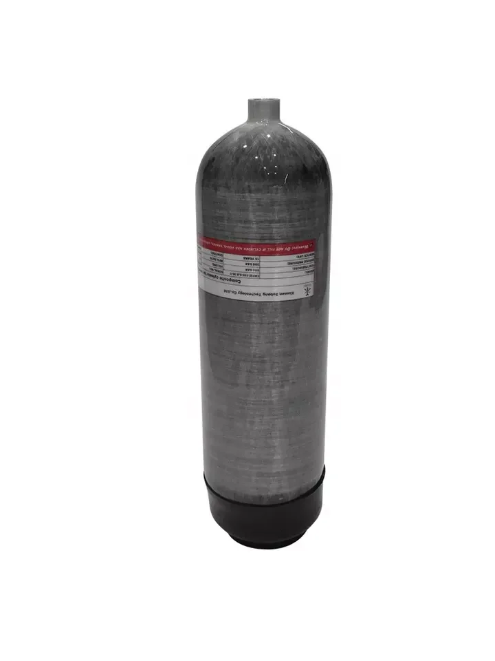 Hot Sale 6.8L High Pressure 4500psi 300bar 30mpa Fully Wrapped Composite Carbon Fiber Gas Cylinder