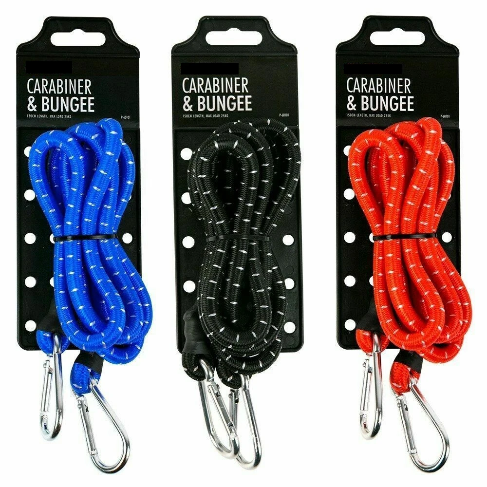 Ударный шнур эластичный банджи шнур с карабином