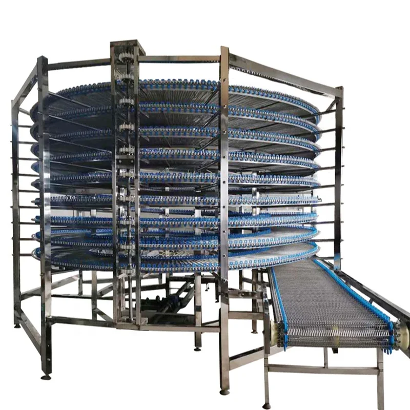 Пищевая промышленная спиральная машина охладителя хлеба