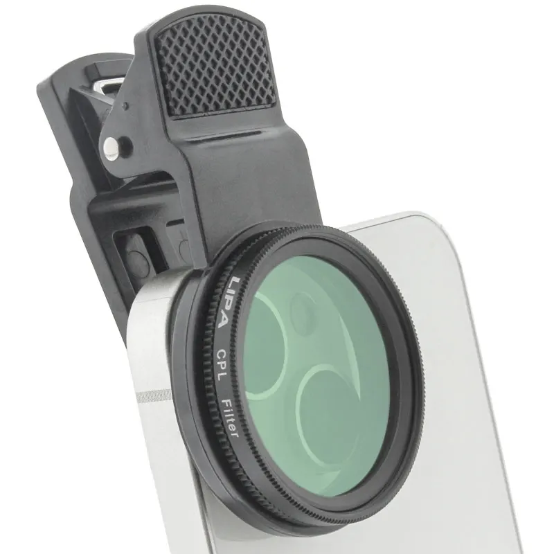 OEM Camera Photo & Accessories 37mm Filters Universal Clip-on Photography CPL Filter for phone camera filter