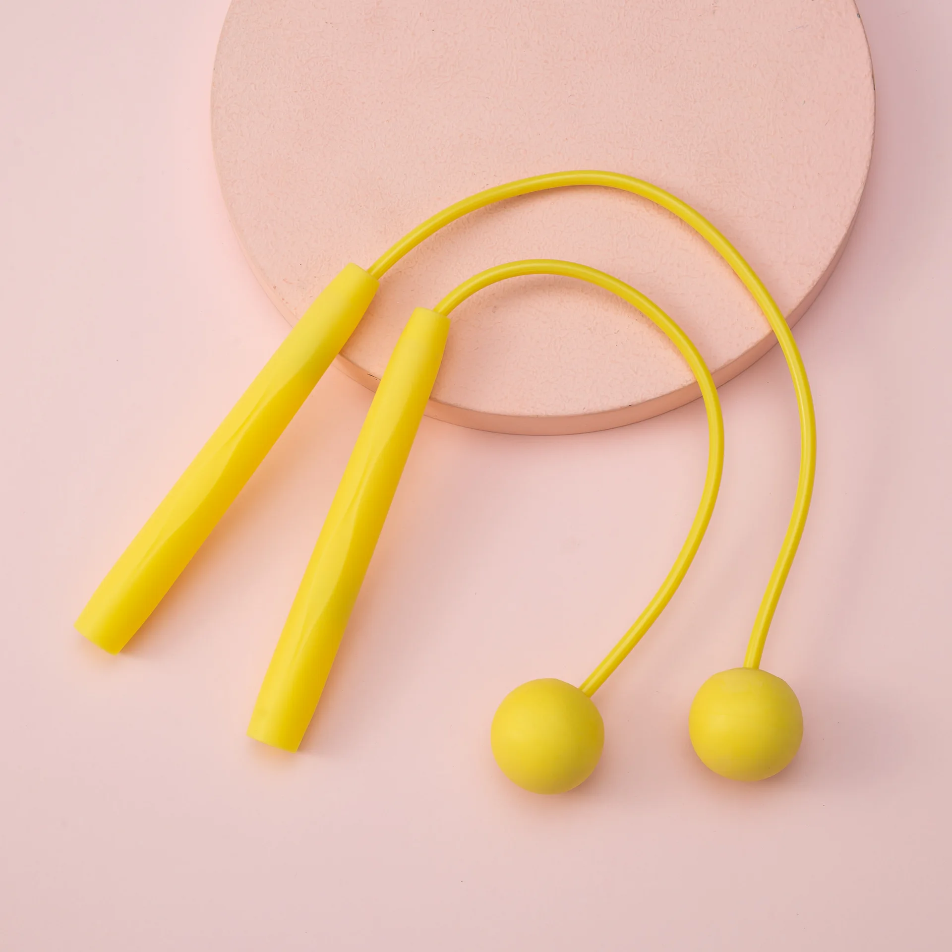 Hot Selling Home Fitness Skipping Rope Cordless Adjustable PVC Jump Rope