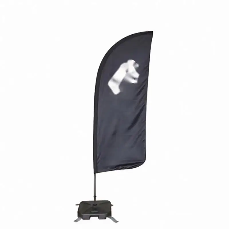 Polyester Flying Banners Teardrop Beach Flag Feather Flag