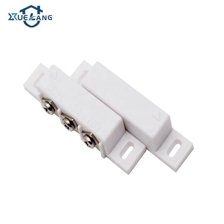 Normally Closed And Open Wired Magnetic Proximity Reed Switch Sensor With 3 Concealed Terminals