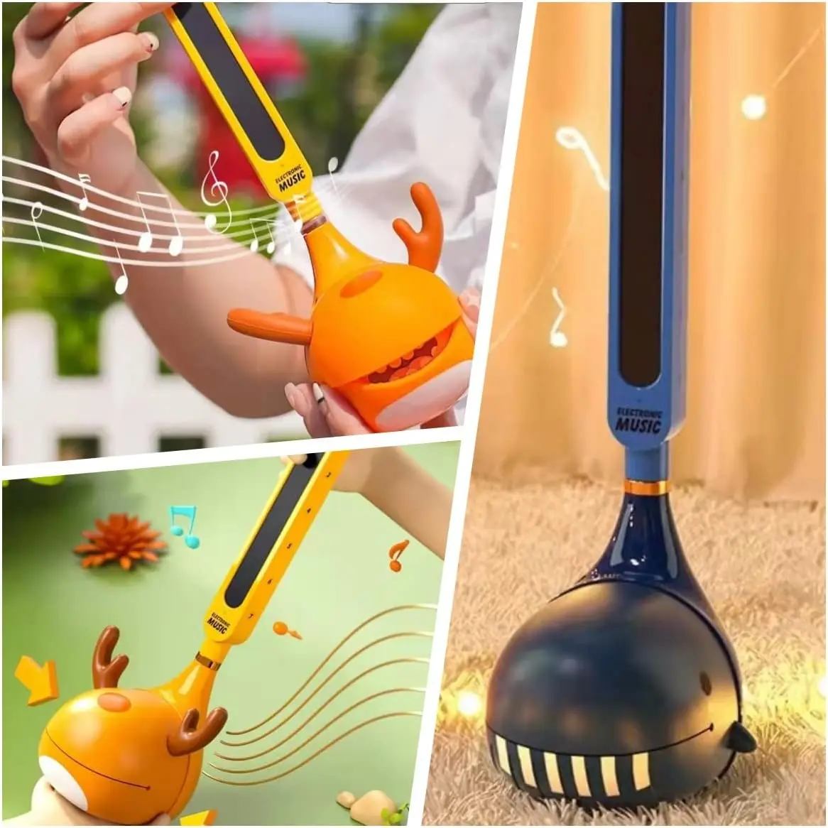 Otamatone Japanese Electronic Musical Instrument Music Synthesizer Tadpole Kawaii Educational Fun Gift For Children Adults