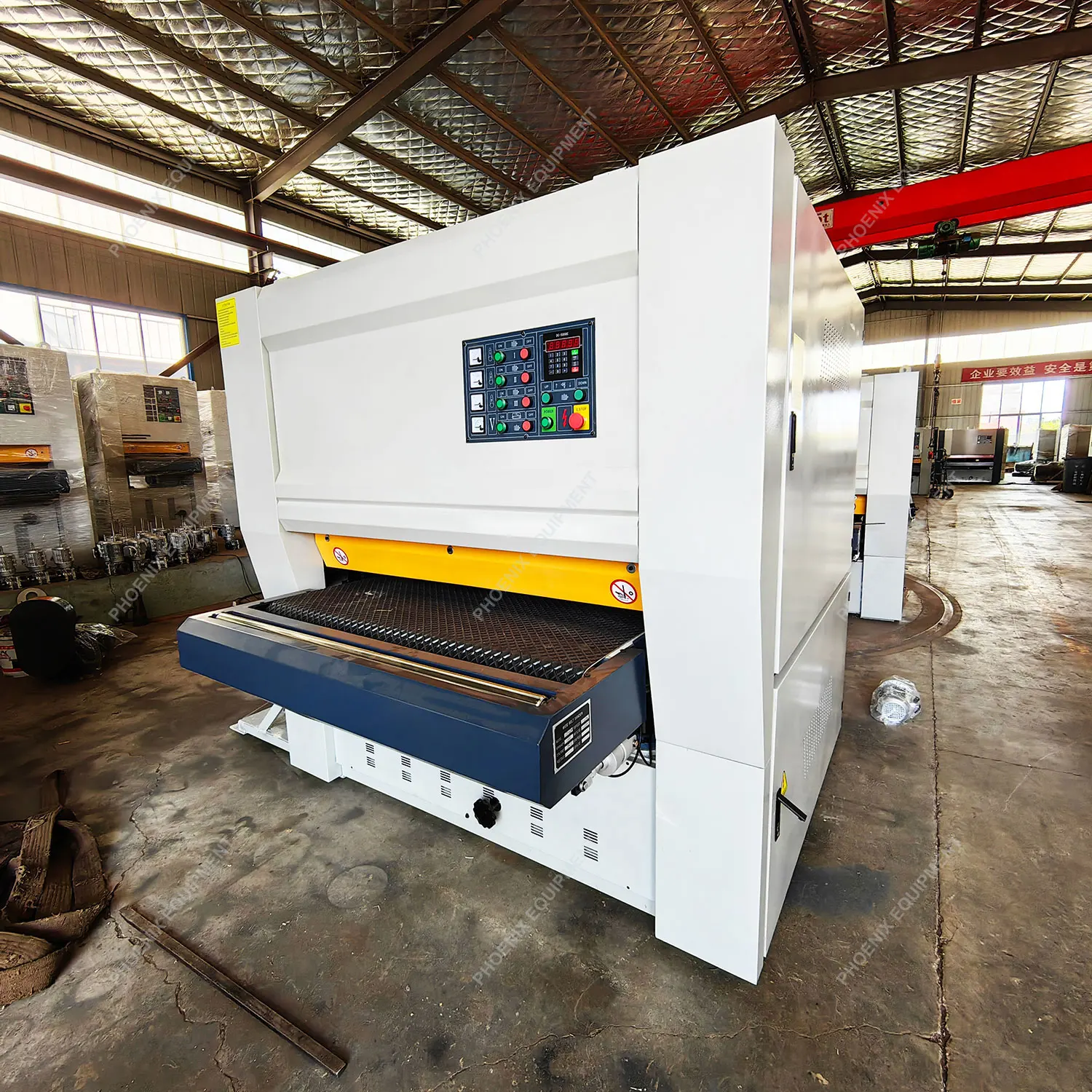 Broad band B-R-RP Wide Belt Grinding Sander With Good Configuration Sanding Machine