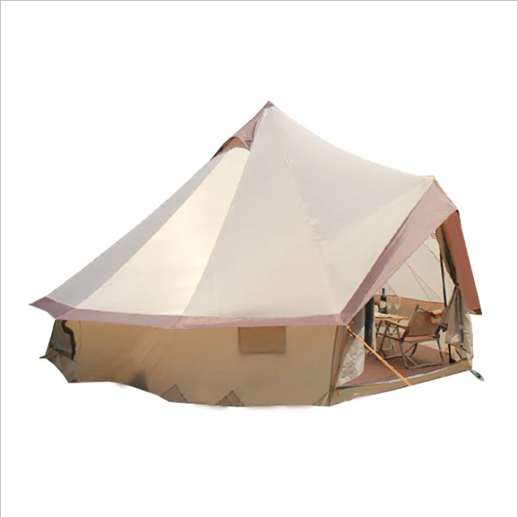 2018 Luxury Waterproof High Quality Family Camping Yurt Bell Tent