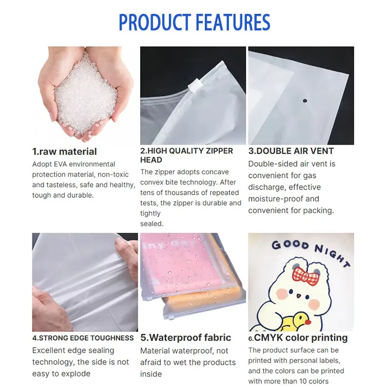 zip lock plastic bags 5kg