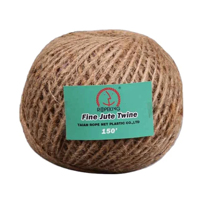 Wholesale Bulk 100% Natural Jute DIY Decoration Cord Twine Sisal Manila Recyclable Packaging Jute Hemp Rope