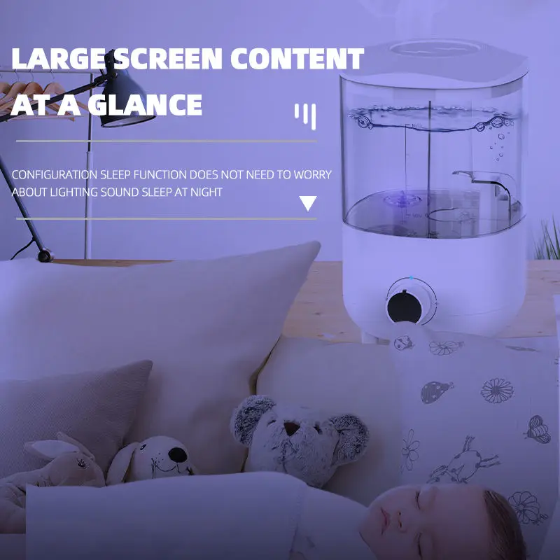 6L Wifi Humidifier Ultrasonic room  mini Diffuser Aroma Air Portable china wholesale filter for humidifier