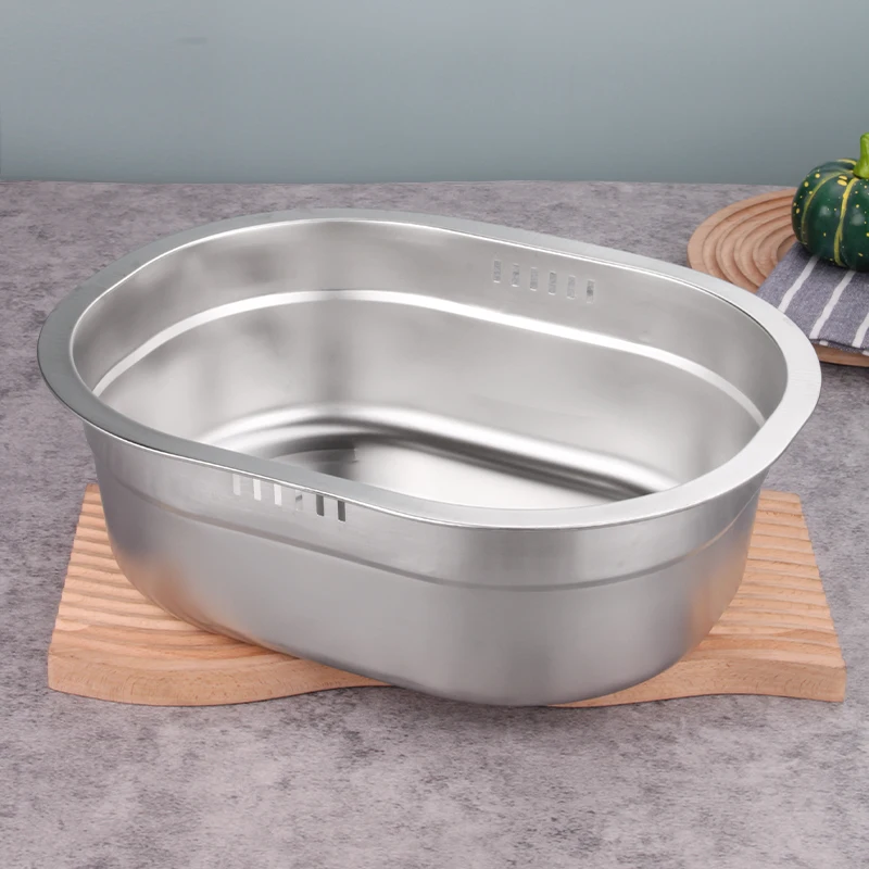 Stainless Steel Basin Sink Basket Strainer Drain Sink Set For Kitchen Bar Home