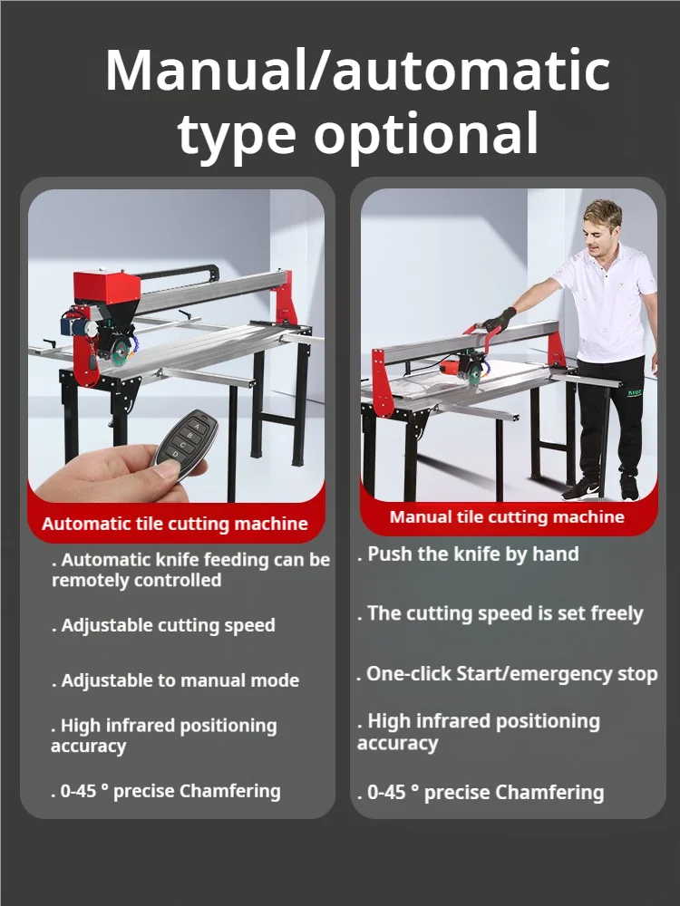 Wholesale 800mm Automatic Desktop Tile Cutting Machine Ceramic Granite Marble Water Knife Cutting High-quality Stone Tools