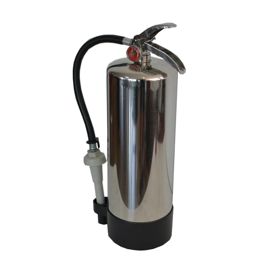 Water base fire fighting extintor 9L empty cylinder stainless steel extinguisher